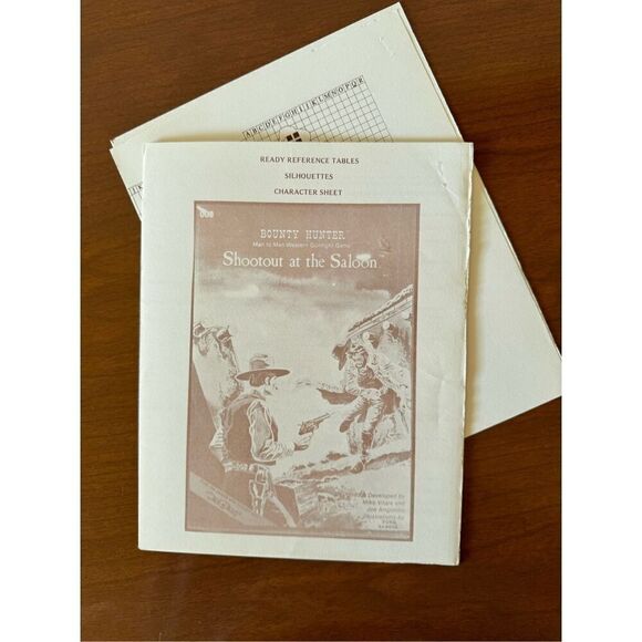 NOVA: Bounty Hunter - Shootout at the Saloon - Western Gunfight Vintage Game - Picture 8 of 9